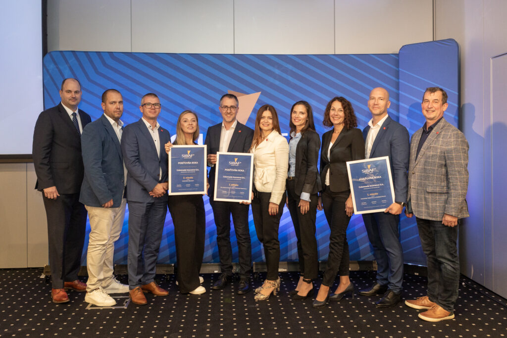 Colonnade Insurance získala dve prvé miesta v ankete SIBAF® award 2025