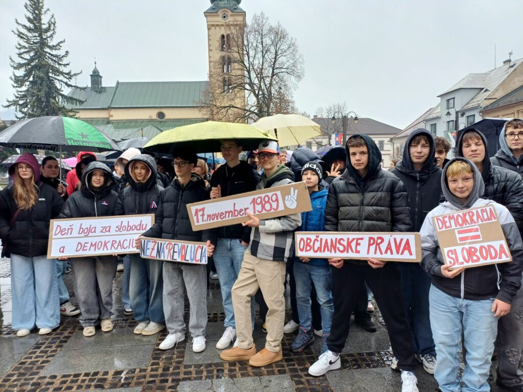 Mesto zorganizovalo spomienkové podujatie k 17. novembru