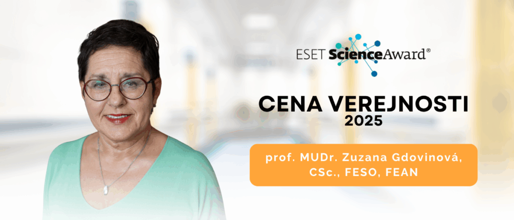 UNLP má víťazku Ceny verejnosti ESET Science Award 2025