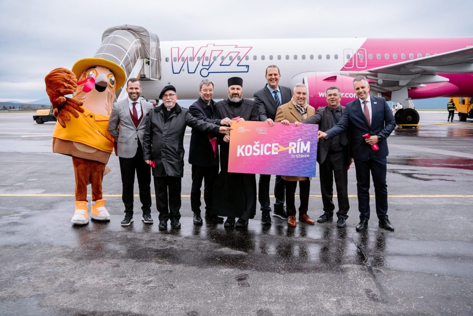 Wizz Air spustil letecké spojenie z Košíc do Ríma na letisko Fiumicino