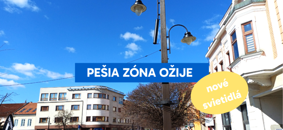 Nové osvetlenie v mikulášskej pešej zóne prinesie úsporu