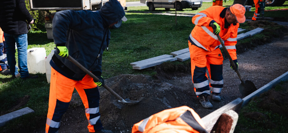 Na Nábreží vzniká ekologické a estetické námestíčko