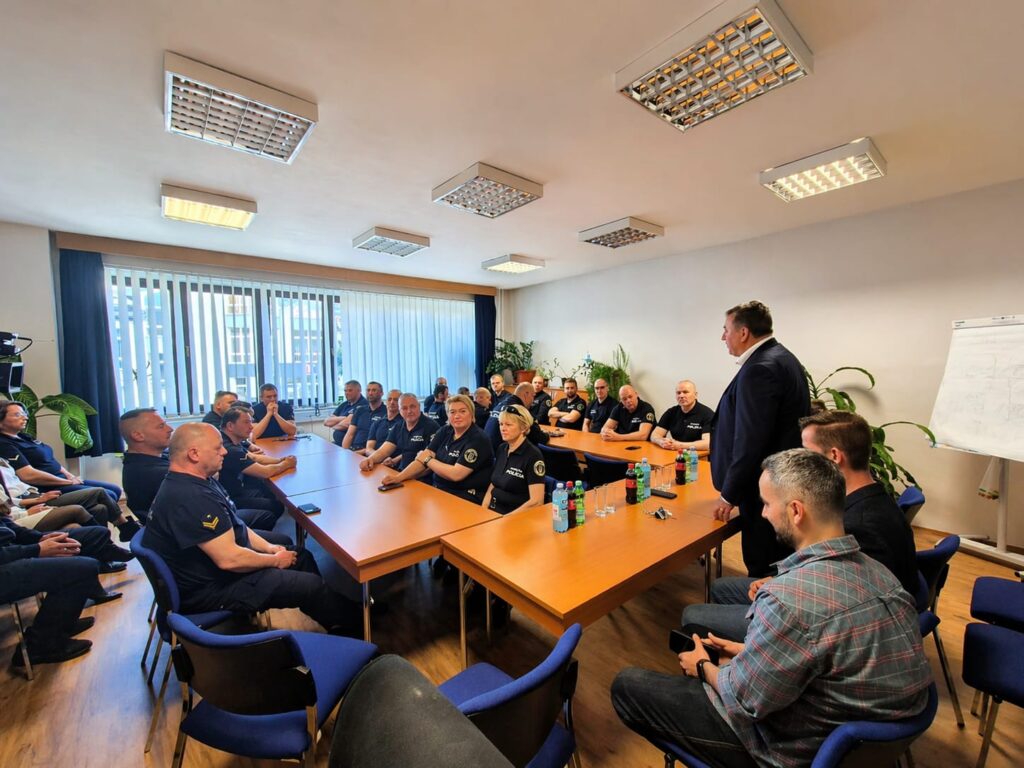 Poďakovali mestským policajtom