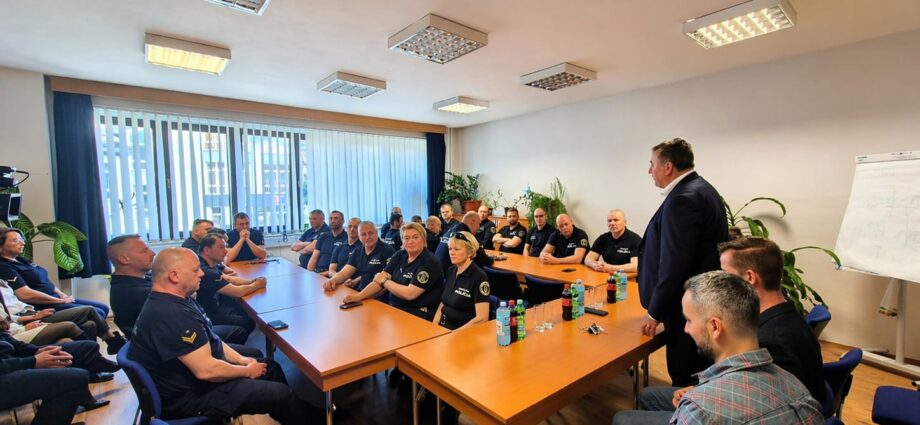 Poďakovali mestským policajtom