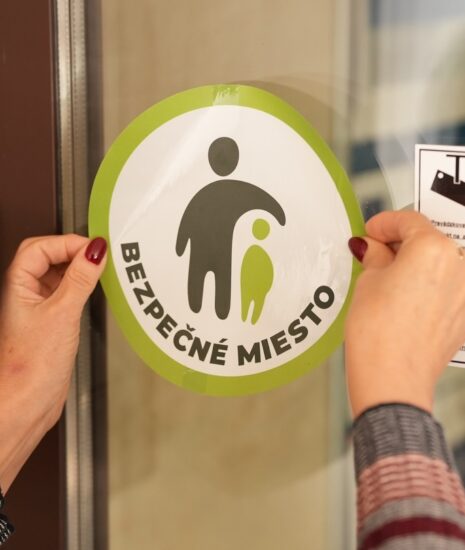 Sme súčasťou projektu Bezpečné miesto Sme súčasťou projektu Bezpečné miesto