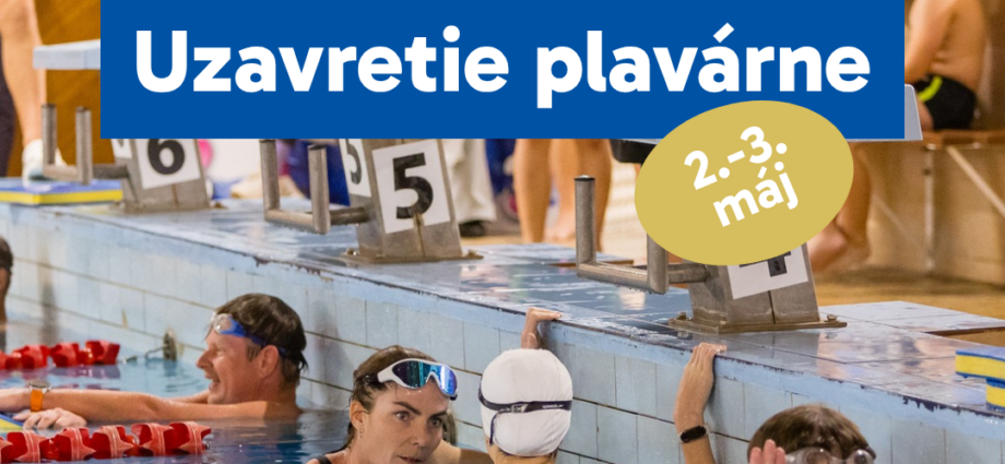 Vývoz odpadu sa posúva o deň, plaváreň bude 2. a 3. mája zatvorená