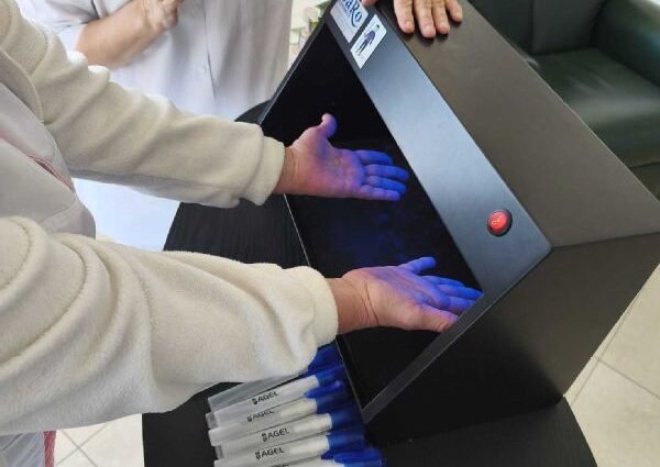 Pacienti aj zamestnanci si v AGEL Mammacentre sv. Agáty otestovali hygienu rúk