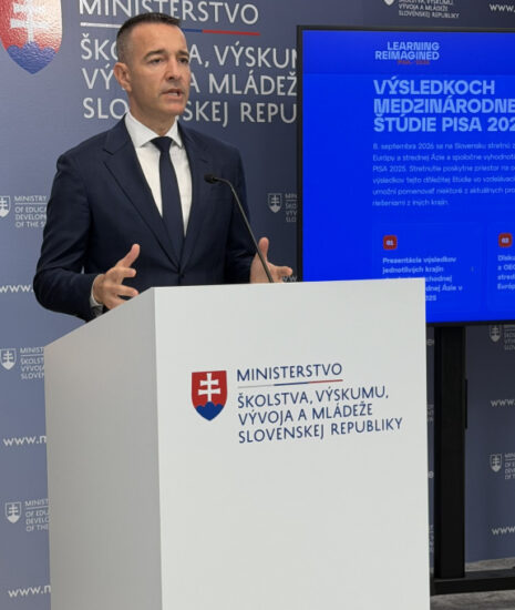 Slovensko získalo výnimočnú dôveru OECD. Bratislava bude hostiť predstavenie výsledkov testovania PISA 2025 Slovensko získalo výnimočnú dôveru OECD. Bratislava bude hostiť predstavenie výsledkov testovania PISA 2025_6a4d256b4fbd5.jpeg