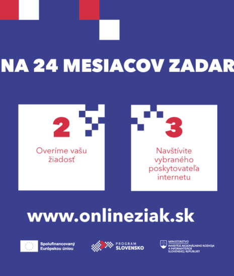Národný projekt Online žiak pomôže zabezpečiť internetové pripojenie pre približne 48-tisíc žiakov_6aa2822fc2791.png