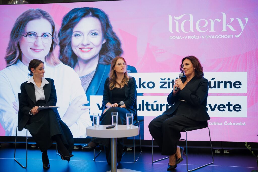 Ľubica Čekovská na konferencii Líderky 2026